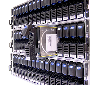 discos duros conectados a servidor
